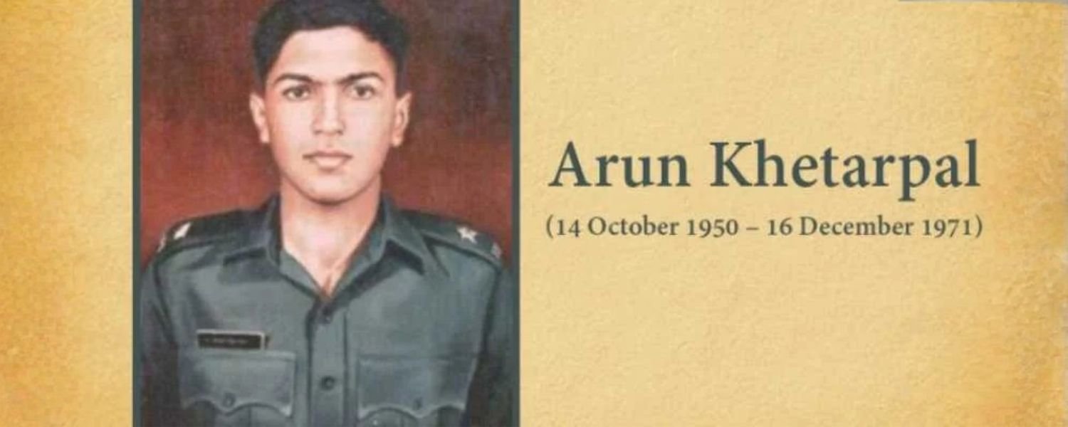 Second Lieutenant Arun Khetarpal