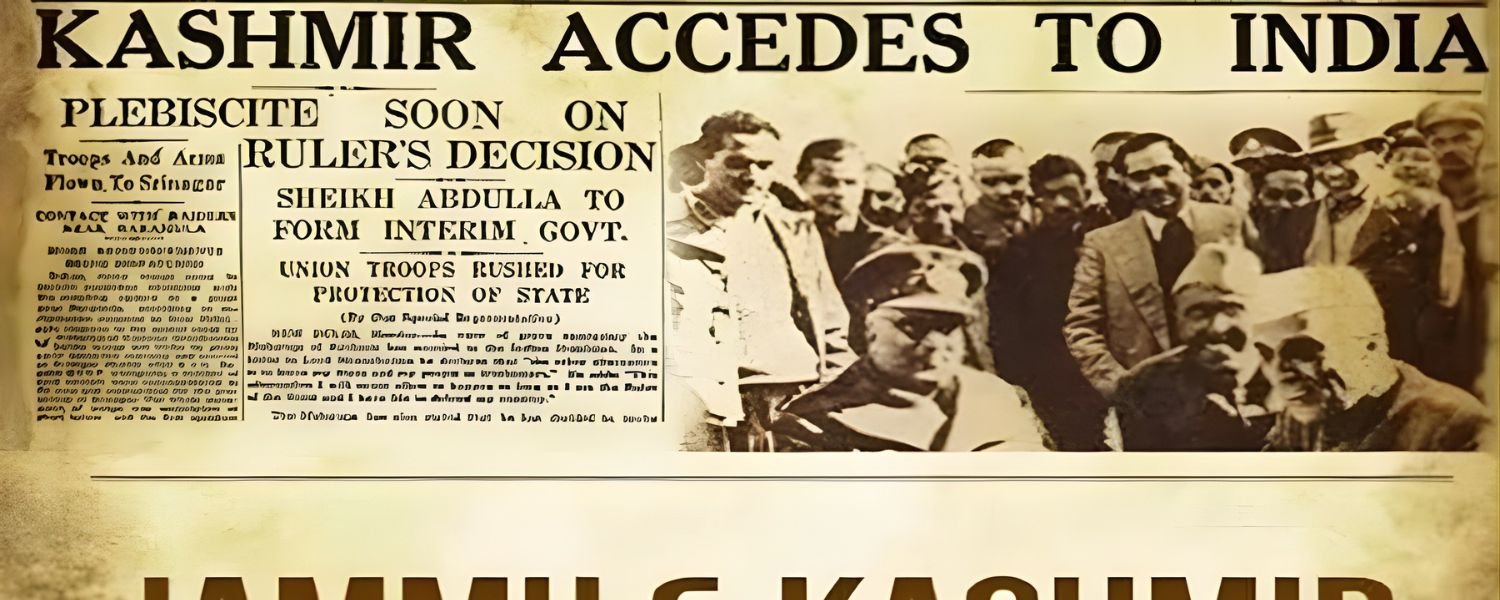 Kashmir's Accession to India: The Historical Pact