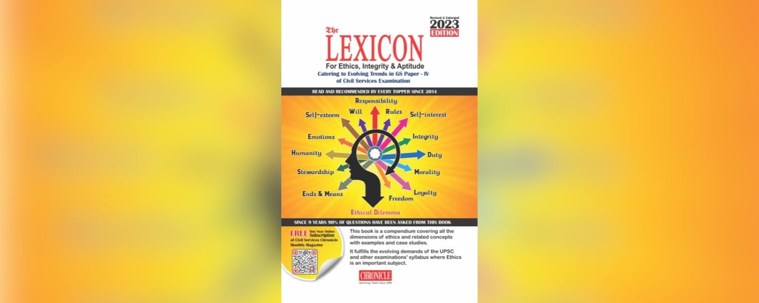 Lexicon for Ethics, Integrity & Aptitude by Chronicle Publications