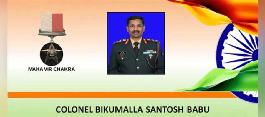 Colonel B Santosh Babu