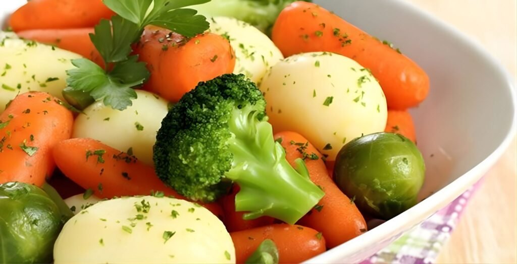 boiled vegetables diet