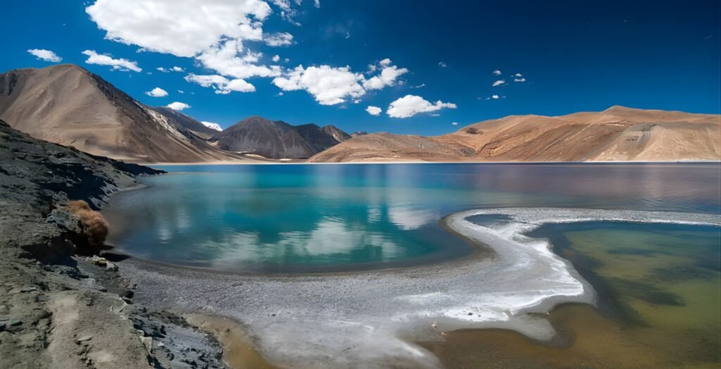 Pangong lake height in feet, Pangong Lake in which country, pangong lake temperature, Pangong lake photos, Pangong lake trek, Pangong lake distance, Things to do in Pangong lake, Pangong lake depth,