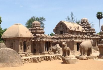 5 rathas mahabalipuram built by, five rathas, mahabalipuram history, five rathas mahabalipuram upsc, ratha temple at mahabalipuram information, five rathas mahabalipuram timings, rathas meaning, monolithic rathas, shore temple to Pancha Rathas,
