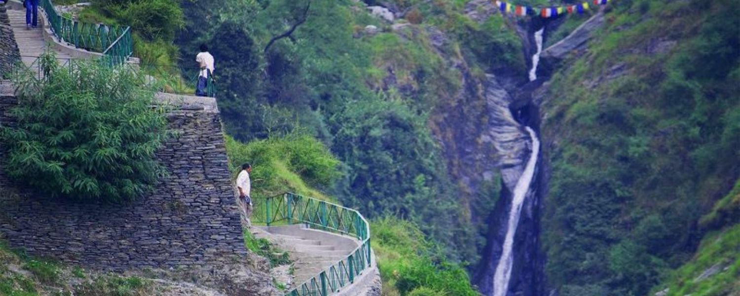 top things to do in dharamshala,
things to do in dharamshala at night, Bhagsu Waterfall
