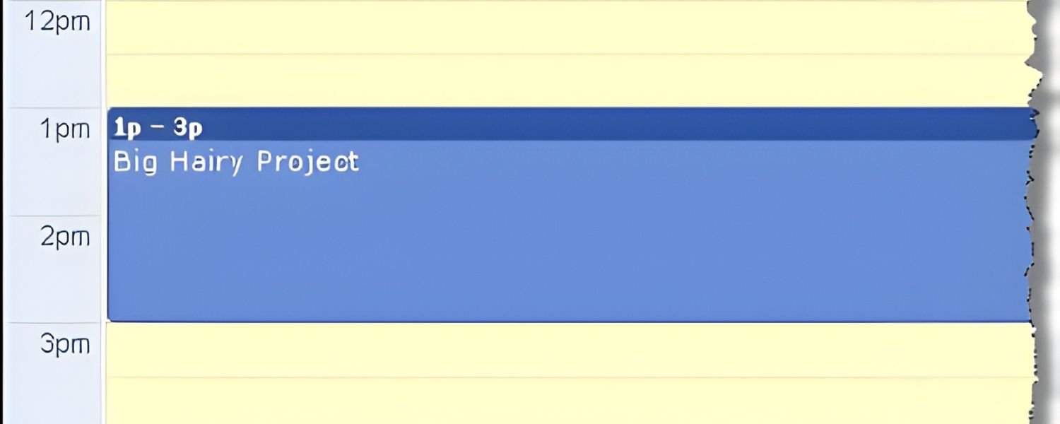 Block Out Time in Your Calendar