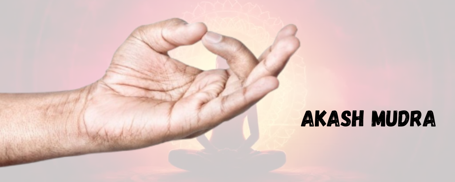 Aakash mudra, Mudra to reduce BP immediately