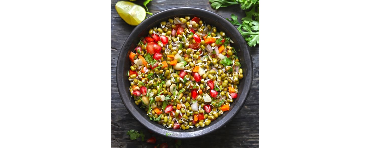 Moong Bean Sprout Salad