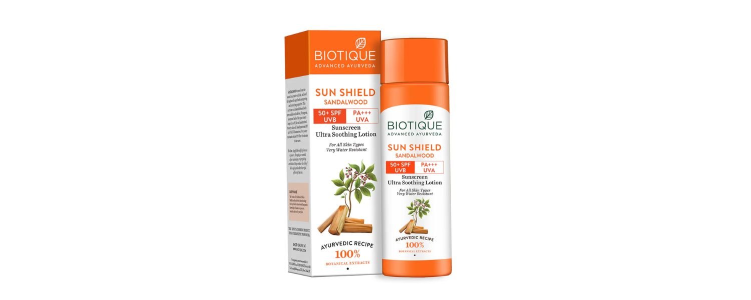 Biotique Bio Sandalwood 50+ SPF UVA_UVB Sunscreen