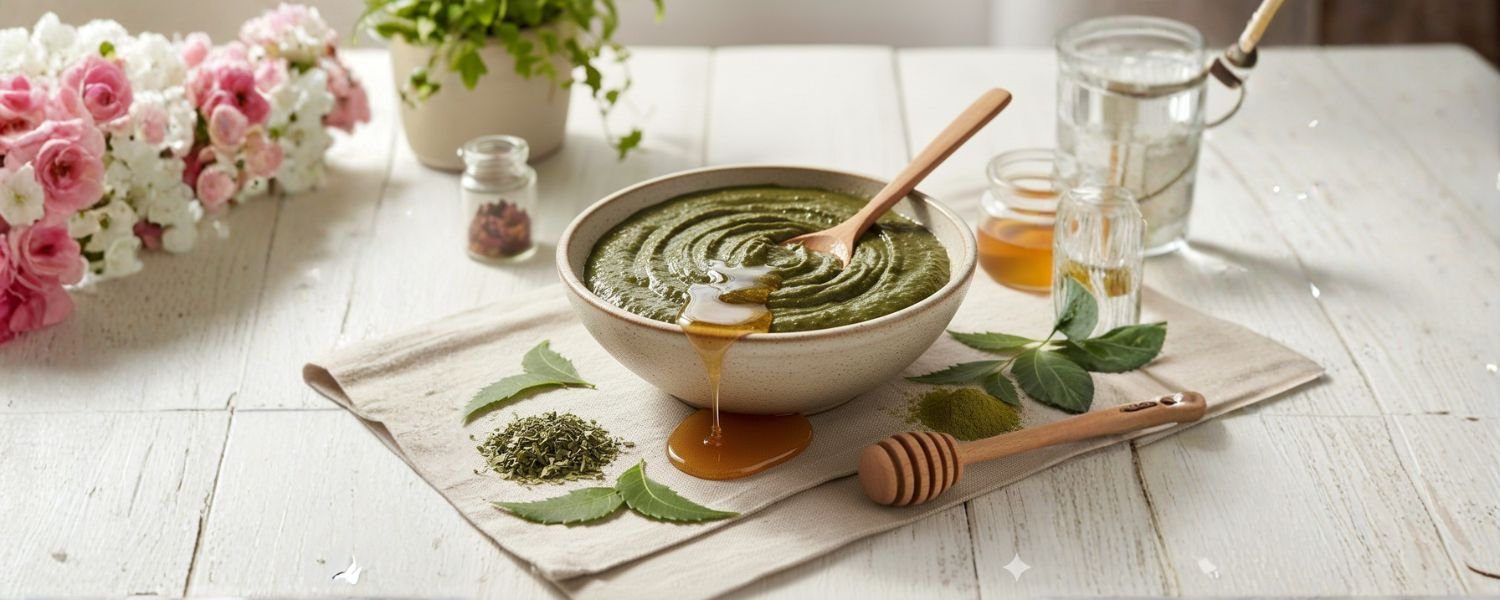 Honey Neem Face Pack For Smooth Skin