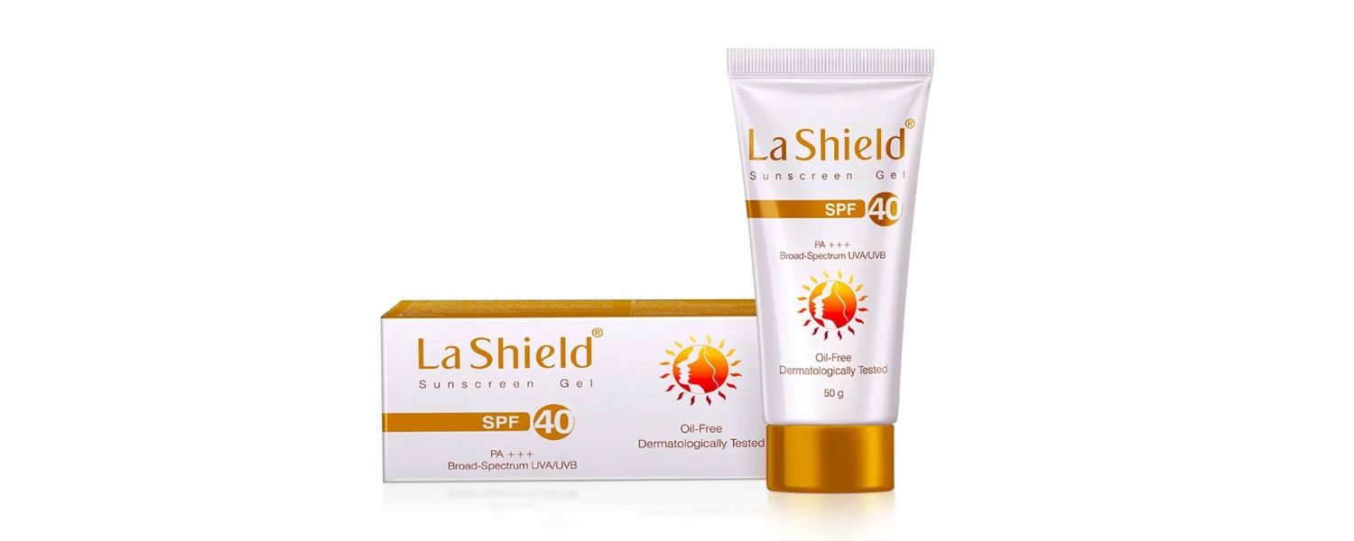 La Shield SPF 40 & PA+++ Mineral-Based Sunscreen Gel