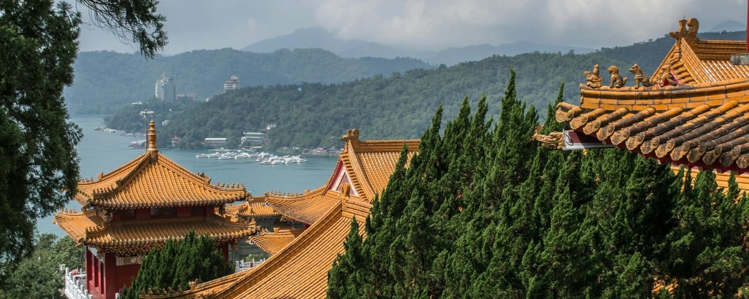 Famous temple and scenic landscape in Andhra Pradesh